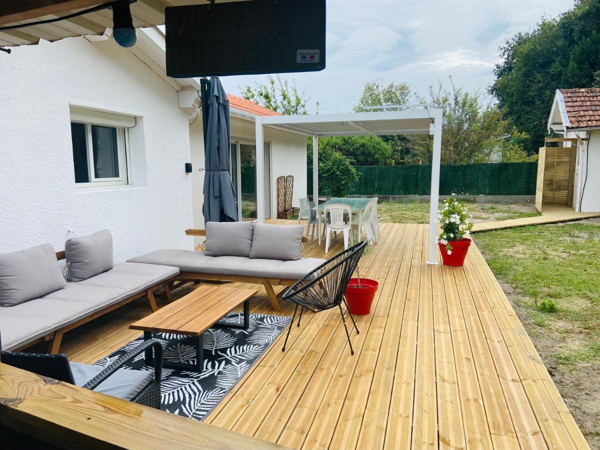 Villa Soulac 6 Chambres, Wifi Bagian luar foto